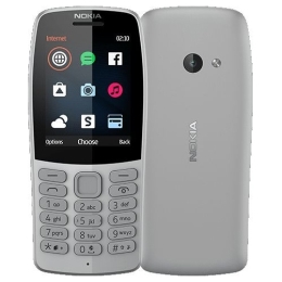 Мобільний телефон Nokia 210 DS Grey - Інтернет-магазин МобіМанія